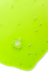 Image showing Abstract background with green liquid