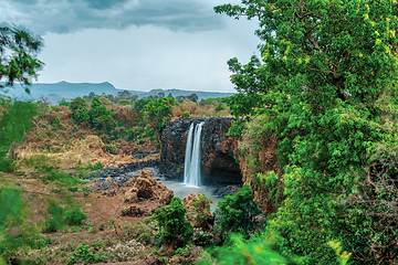 Image showing Blue Nile Falls in Bahir Dar, Ethiopia