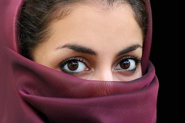 Image showing Muslim girl