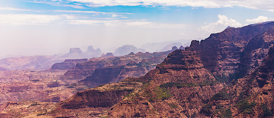 Image showing Semien or Simien Mountains, Ethiopia