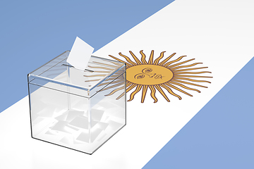 Image showing Concept image for elections in Argentina