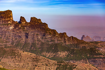 Image showing Semien or Simien Mountains, Ethiopia