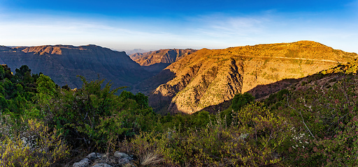 Image showing Semien or Simien Mountains, Ethiopia