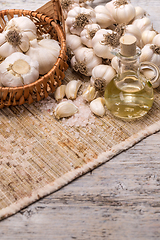 Image showing Organic garlic