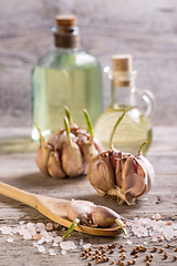 Image showing Garlic cloves