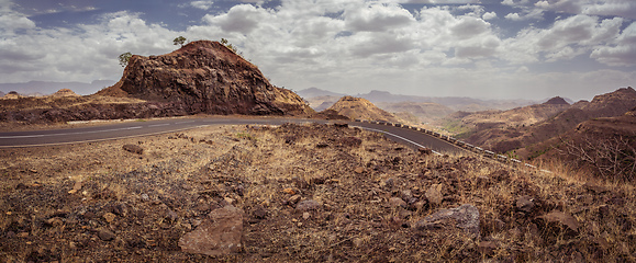 Image showing Semien or Simien Mountains, Ethiopia