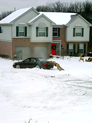 Image showing Winter Snow Stuck