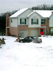 Image showing Winter Snow Stuck