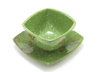 Image showing Chinese cup on saucer 2