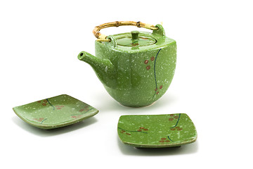 Image showing Chinese teapot and cup 4