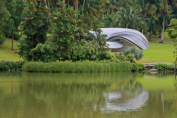 Image showing Concert Hall in Botanical Garden in Singapore