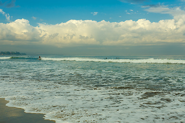 Image showing Kuta beach in Bali Indonesia