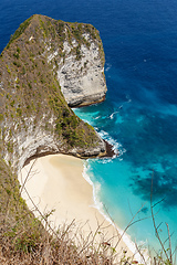 Image showing Manta Bay on Nusa Penida Island, Indonesia