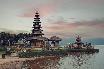 Image showing Pura Ulun Danu Bratan temple