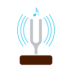 Image showing Tuning Fork Icon