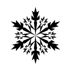 Image showing Snowflake Icon