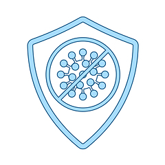 Image showing Shield From Coronavirus Icon