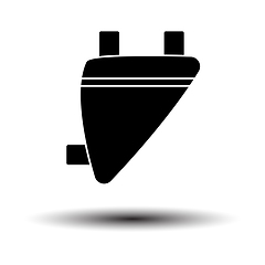 Image showing Bike Saddle Bag Icon