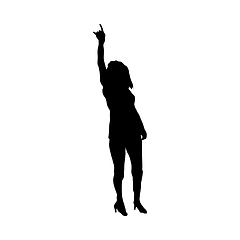 Image showing Dancer Silhouette