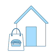 Image showing Food Delivery Icon