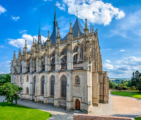 Image showing Saint Barbara's Cathedral, Kutna Hora, Czech Republic