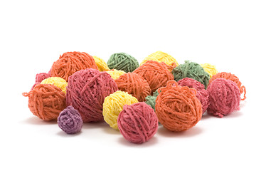 Image showing Ball of the colour threads 2