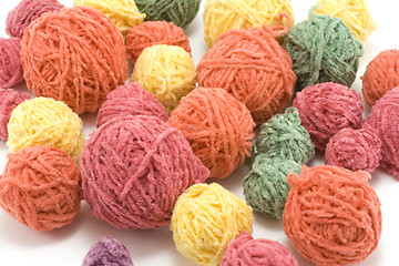 Image showing Ball of the colour threads 7