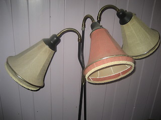 Image showing Old living room lamp