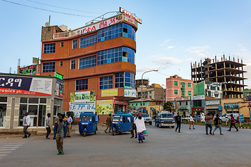 Image showing Ordinary Ethiopians on the street of Mekelle, the capital city of Tigray , Ethiopia