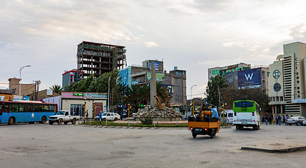 Image showing Ordinary Ethiopians on the street of Mekelle, the capital city of Tigray , Ethiopia