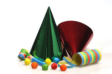Image showing Colorful party goods