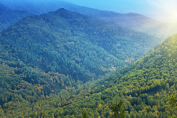 Image showing Amazing view of the autumn day