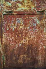 Image showing Rusty metal texture background.