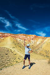 Image showing Valley of Mars landscapes