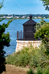 Image showing castle hill lighthouse in newport rhode island