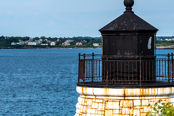 Image showing castle hill lighthouse in newport rhode island