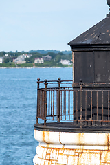 Image showing castle hill lighthouse in newport rhode island