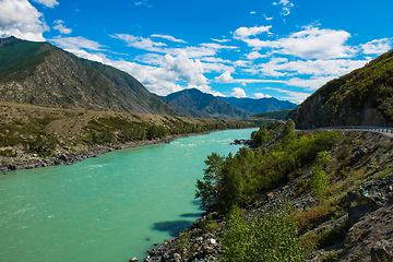 Image showing Katun river landscape