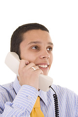 Image showing business call