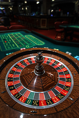 Image showing Casino, gambling and entertainment concept