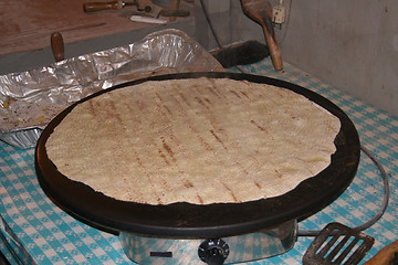 Image showing Making Lefse