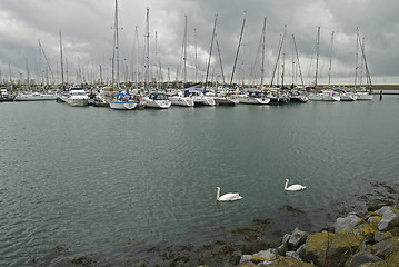 Image showing Yacht harbor