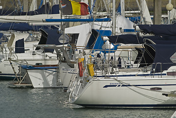 Image showing Yacht harbor