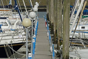 Image showing Yacht harbor