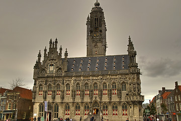 Image showing City hall of Middelburg in the Netherlands