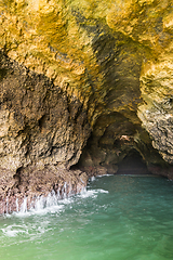 Image showing Beautiful cave in the Algarve