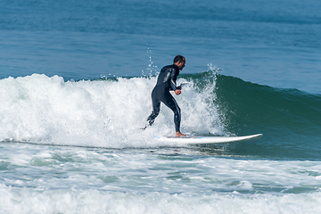 Image showing Stand up paddle surfer