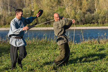 Image showing descendants of the Cossacks in the Altai