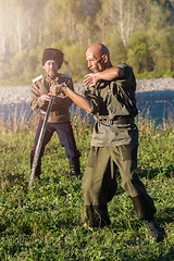 Image showing descendants of the Cossacks in the Altai