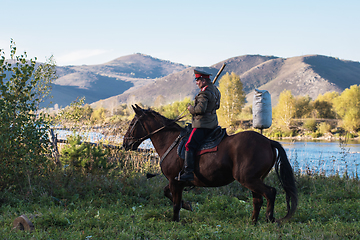 Image showing descendants of the Cossacks in the Altai